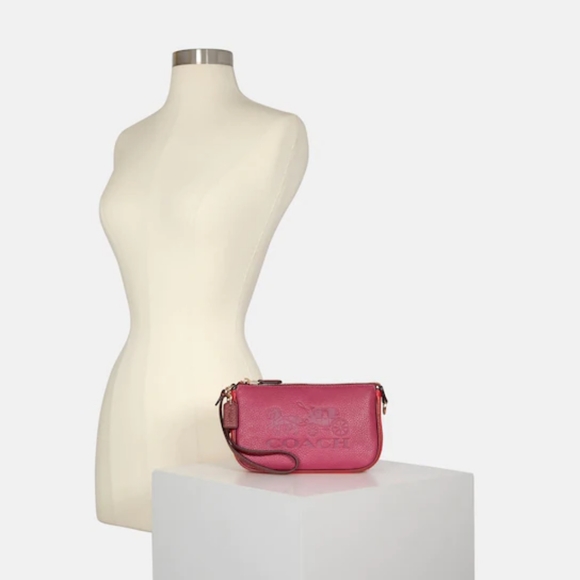 ❤️🎀 NWT COACH Nolita 19 In Colorblock With Horse And Carriage 🎀❤️ - Picture 4 of 5